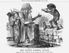 The London Bathing Season 1859. Creator: Unknown