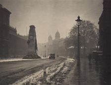 The London cenotaph, 1920s. Creator: Harry Moult