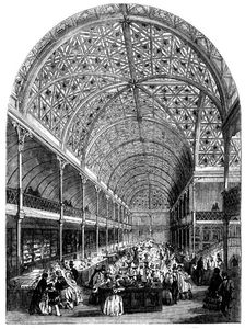 The London Crystal Palace, Regent-Circus, Oxford-Street, 1858. Creator: Unknown