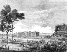 The London Hospital in 1753 - from an old print, 1876. Creator: Unknown