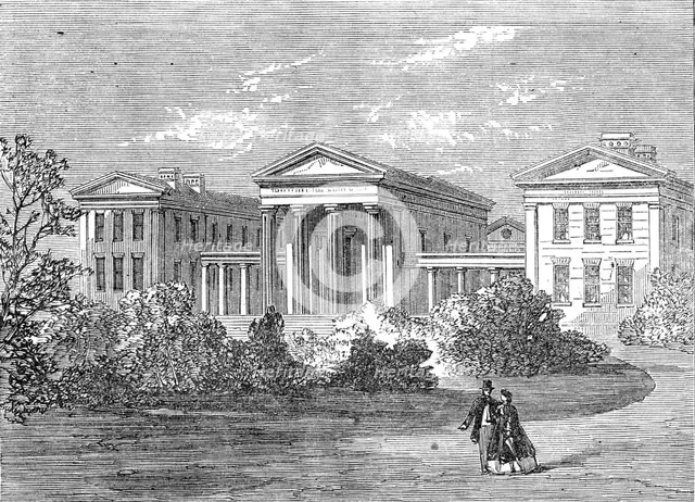 The London Orphan Asylum at Clapton, 1862. Creator: Unknown.