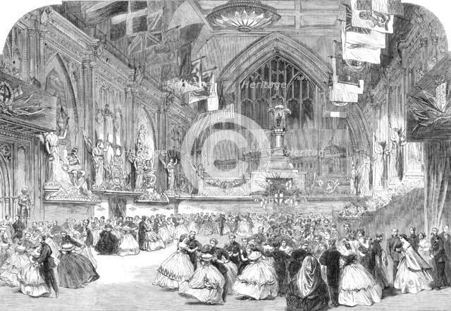The London Rifle Brigade Ball at Guildhall, 1861. Creator: Unknown.
