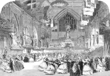 The London Rifle Brigade Ball at Guildhall, 1861. Creator: Unknown