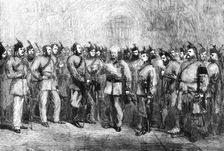 The London Scottish Volunteers, 1862. Creator: W Thomas