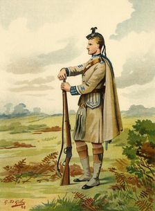 The London Scottish - Volunteers 1890. Creator: Godfrey Douglas Giles