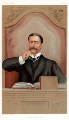 The London School Board the Marquess of Londonerry, 1896.Artist: FTD