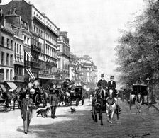 The London Season: Piccadilly, 1895. Creator: P Naumann