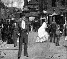 The London Season: the Opera, 1895. Creator: P Naumann