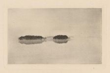 The Lone Lagoon, 1893, printed 1895. Creator: Dr Peter Henry Emerson