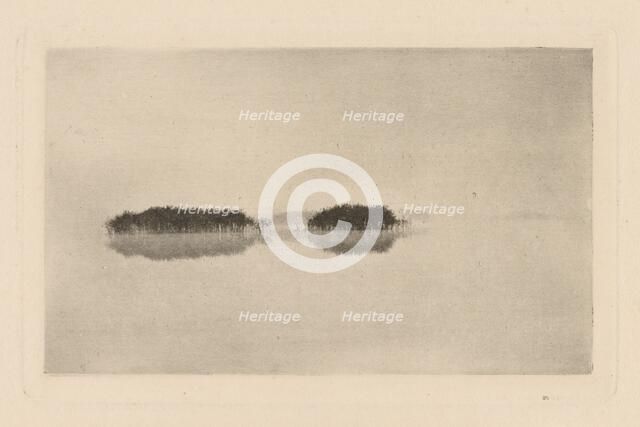 The Lone Lagoon, 1893, printed 1895. Creator: Dr Peter Henry Emerson.