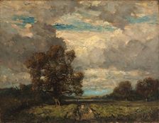 The Lone Sentinel, 1895. Creator: Henry Ward Ranger (American, 1858-1916)