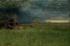 The Lonely Farm, Nantucket, 1892. Creator: George Inness