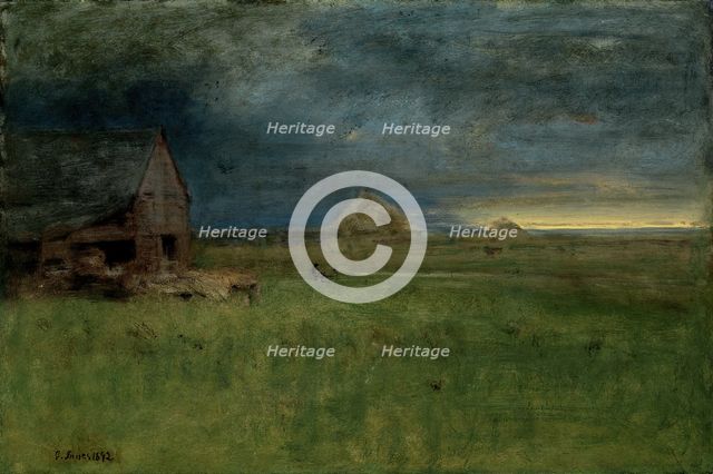 The Lonely Farm, Nantucket, 1892. Creator: George Inness.