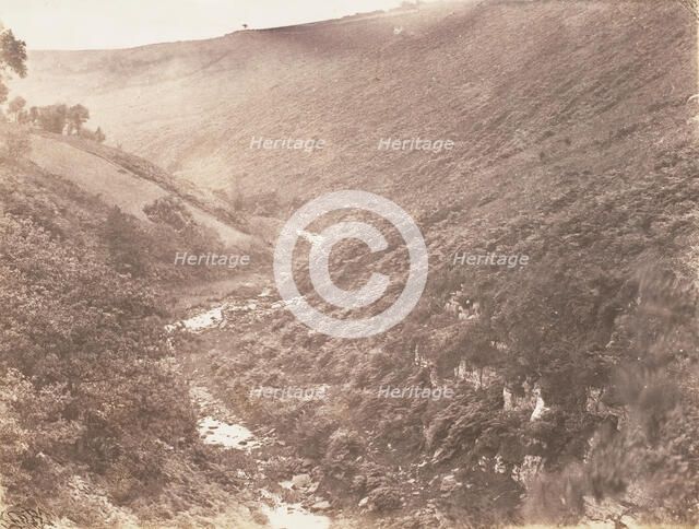 The Lonely Glen, 1853-56. Creator: John Dillwyn Llewelyn.