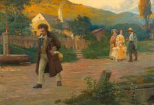 The Lonely Master (Beethoven on a walk near Vienna), 1908. Creator: Nowak, Otto Robert (1874-1945)