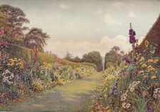 The Long Border, Holme Lacy, (1903). Creator: Ernest Arthur Rowe