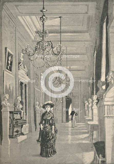 'The Long Gallery, Musée De L'Opéra', 1886. Artist: Unknown.