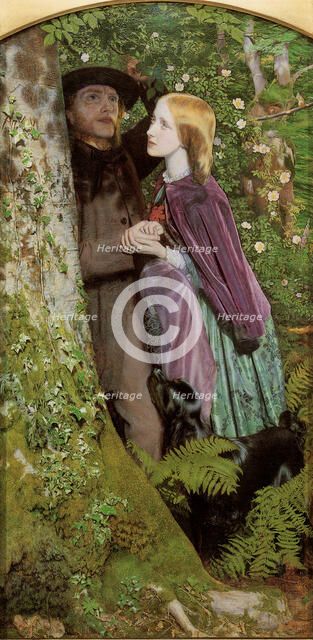 'The Long Engagement', 1859.  Artist: Arthur Hughes