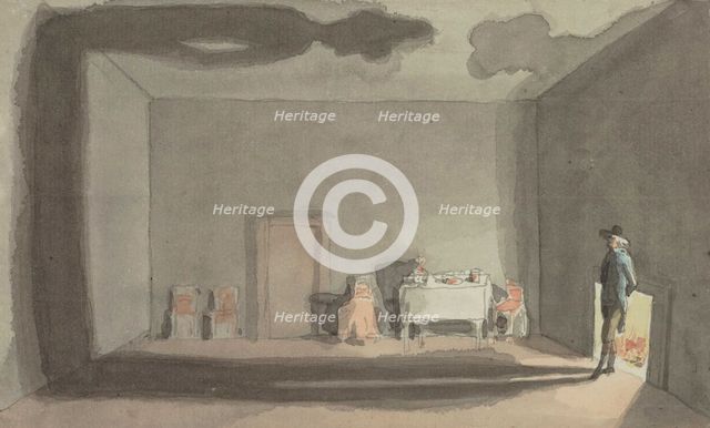 The long shadow, ca 1805. Creator: Tischbein, Johann Heinrich Wilhelm (1751-1829).