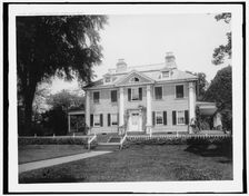 The Longfellow House, Cambridge, Mass., between 1890 and 1899. Creator: Unknown