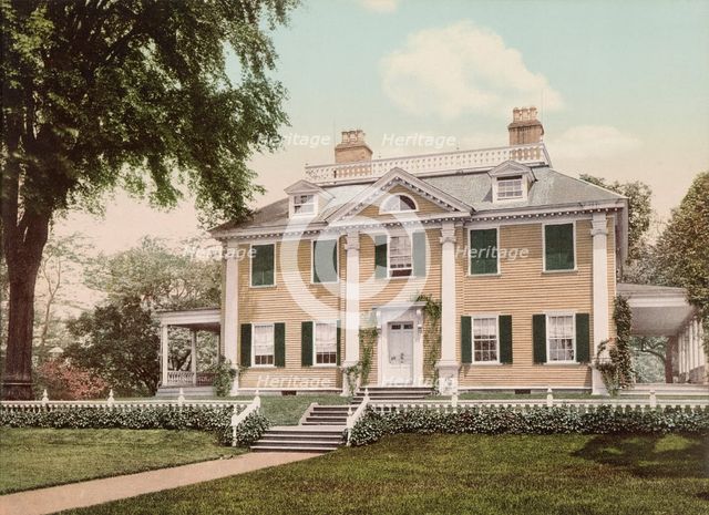 The Longfellow House, Cambridge, c1900. Creator: Unknown.