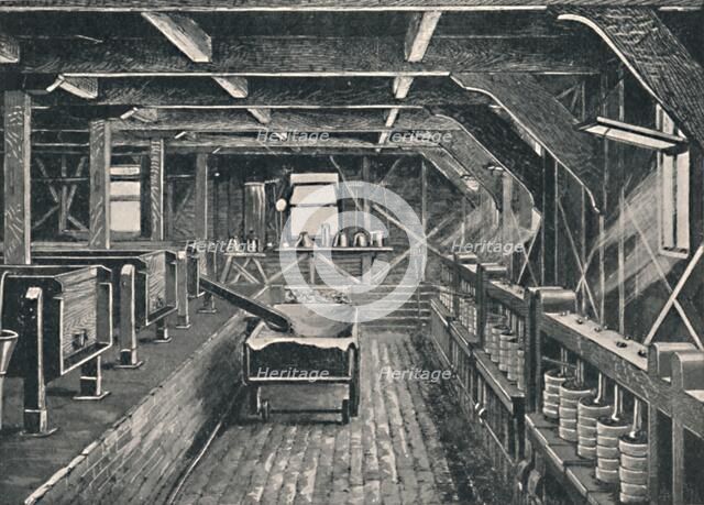 'The Longford Cheese Factory, Derbyshire', c1881, (1904). Artist: Unknown.