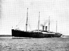 The Loss of the North German Lloyd steam-ship "Elbe,"..., 1895. Creator: Symonds