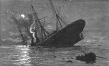 The Loss of the SS Quetta off Thursday Island, Northern Australia; Lloyds Brisbane March Ist 1890 Creator: John Comyns