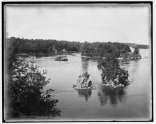 The Lost Channel, Thousand Islands, between 1890 and 1901. Creator: Unknown