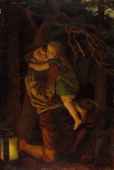 The Lost Child, 1866. Creator: Arthur Hughes
