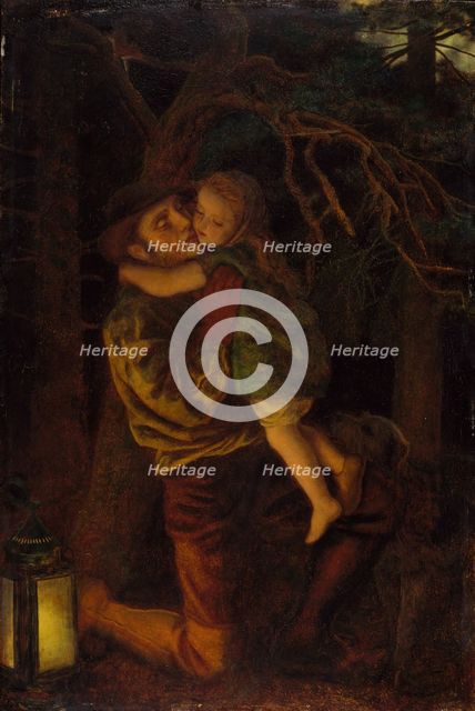 The Lost Child, 1866. Creator: Arthur Hughes.