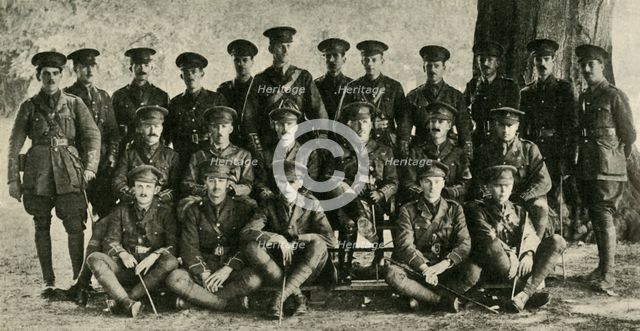 'The Lost Battalion in the Suvla Bay Operations', First World War, c1915, (c1920). Creator: Bassano Ltd.