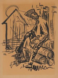 The lost son, c1935. Creator: Arnold Peter Weisz-Kubincan