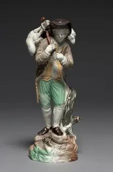 The Lost Sheep, c. 1770. Creator: Staffordshire Factory (British); John Voyez (French)