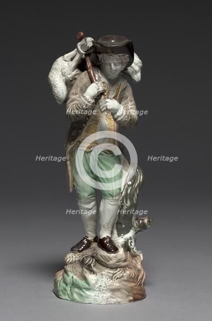 The Lost Sheep, c. 1770. Creator: Staffordshire Factory (British); John Voyez (French).