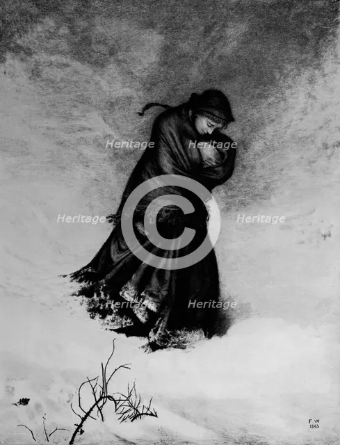 'The Lost Path', 1863, (1912). Artist: Fred Walker.