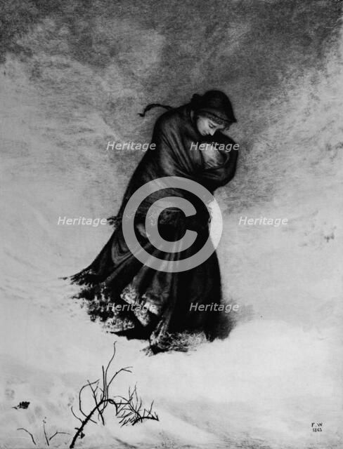 'The Lost Path', 1863, (1912). Artist: Fred Walker.