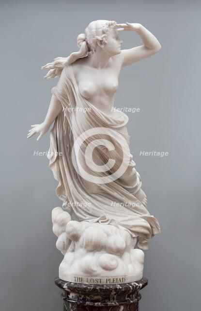 The Lost Pleiad, 1888. Creator: Randolph Rogers.