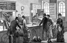 The Lost Property Office, Metropolitan Police Department, Scotland-Yard, 1883. Creator: Unknown