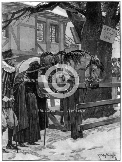 'The Lost Trooper's Horse', 1887. Artist: Unknown