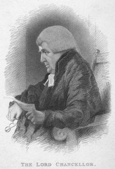 The Lord Chancellor c1820. Creator: T Wright