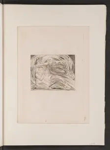 The Lord Answering Job out of the Whirlwind, 1825. Creator: William Blake