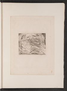 The Lord Answering Job out of the Whirlwind, 1825. Creator: William Blake