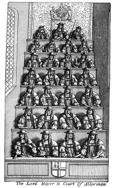 The Lord Mayor and the Court of Aldermen, London, 1681 (1894)