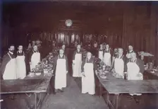 The Lord Mayor's Dinner at Guildhall, London, c1900. Artist: Anon