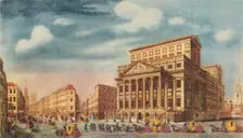 The Lord Mayor's Mansion House 1745, (1948). Creator: Paul Fourdrinier
