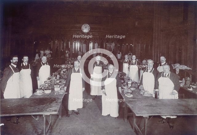 The Lord Mayor's Dinner at Guildhall, London, c1900. Artist: Anon