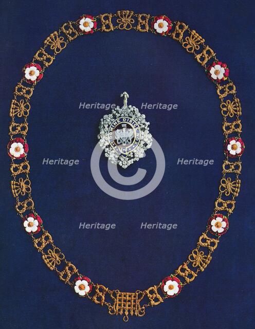 The Lord's Mayor's Badge and Collar, 1916. Artist: Unknown