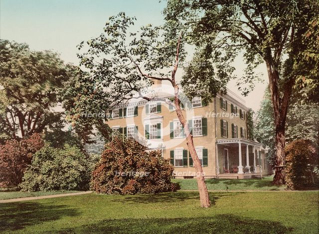 The Lowell House, Cambridge, c1900. Creator: Unknown.