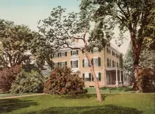 The Lowell House, Cambridge, c1900. Creator: Unknown